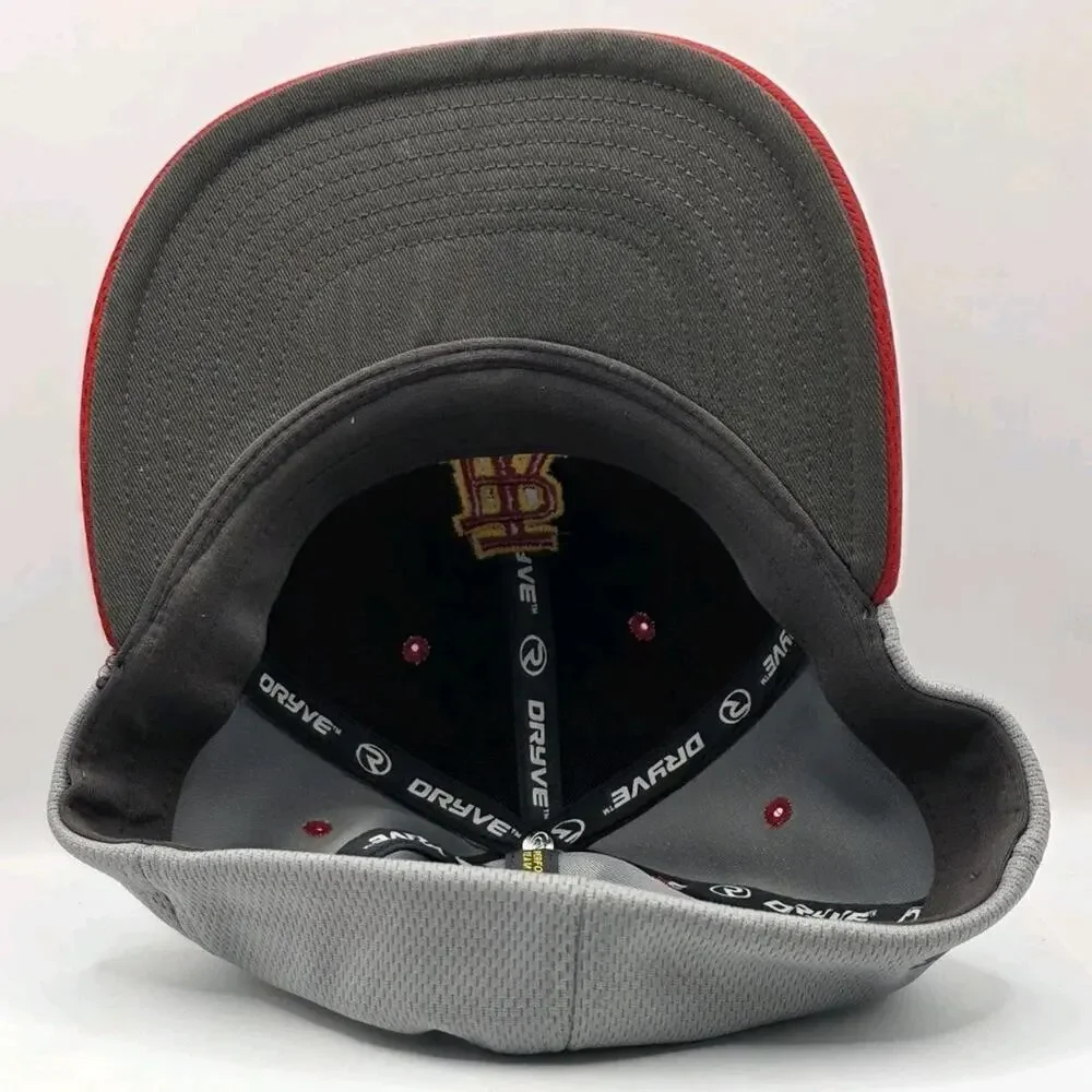 Rock Island Rocks High School Rocky Richardson‎ Stretch Cap Baseball Hat S/M PTS